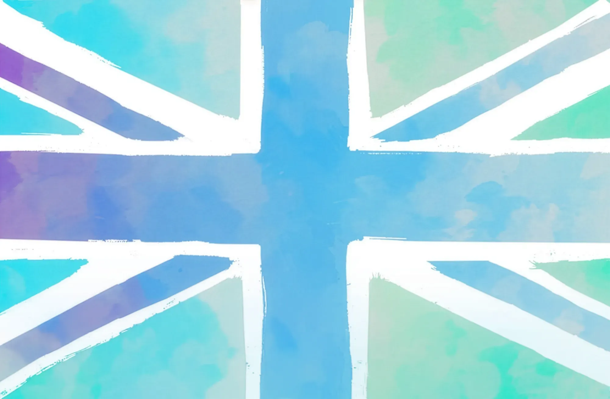 Drapeau britannique à l'aquarelle Pop 'n Play